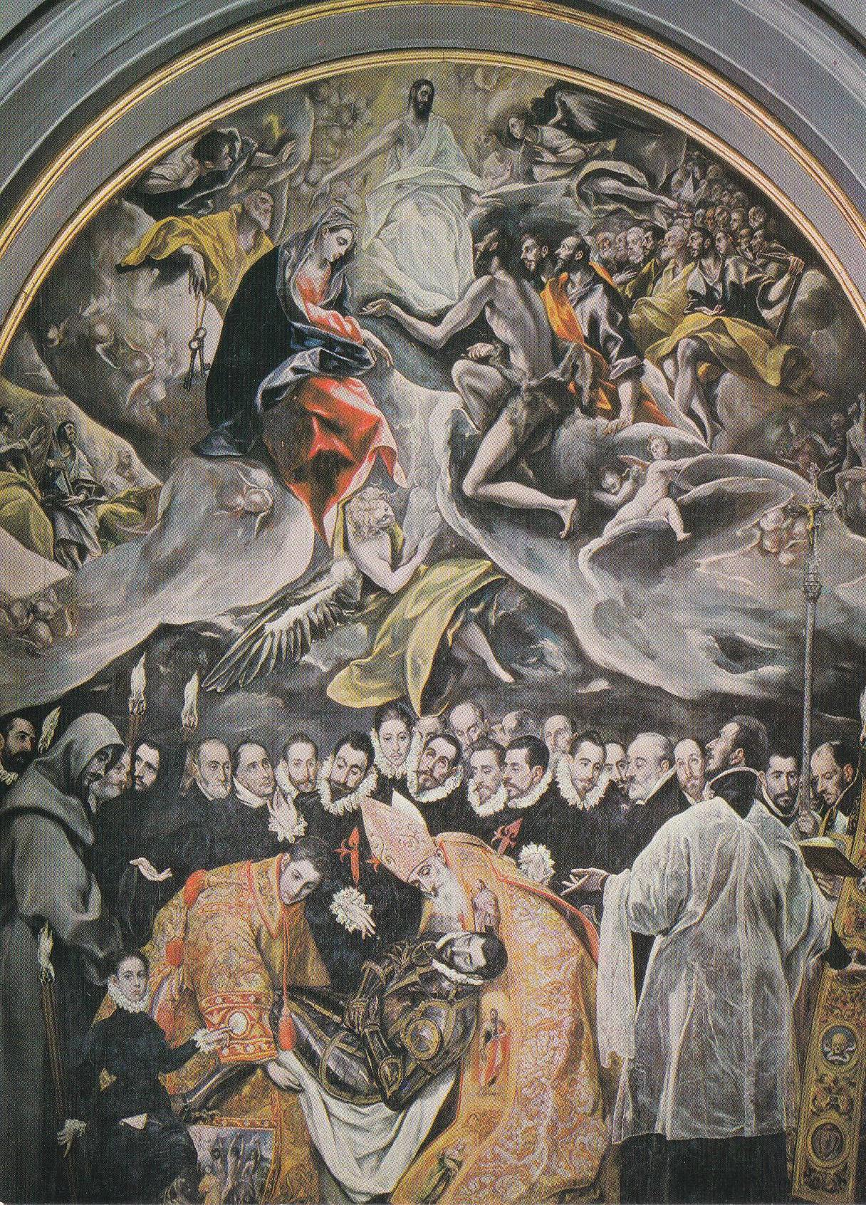 POSTAL 18846: TOLEDO: EL GRECO. ENTIERRO CONDE ORGAZ