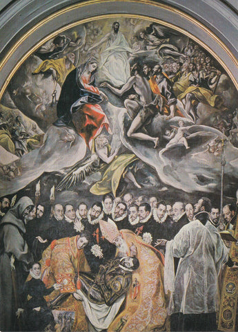 POSTAL 18846: TOLEDO: EL GRECO. ENTIERRO CONDE ORGAZ