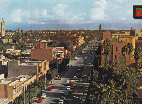 POSTAL 18847: MARRAKECH: VISTA PANORAMICA