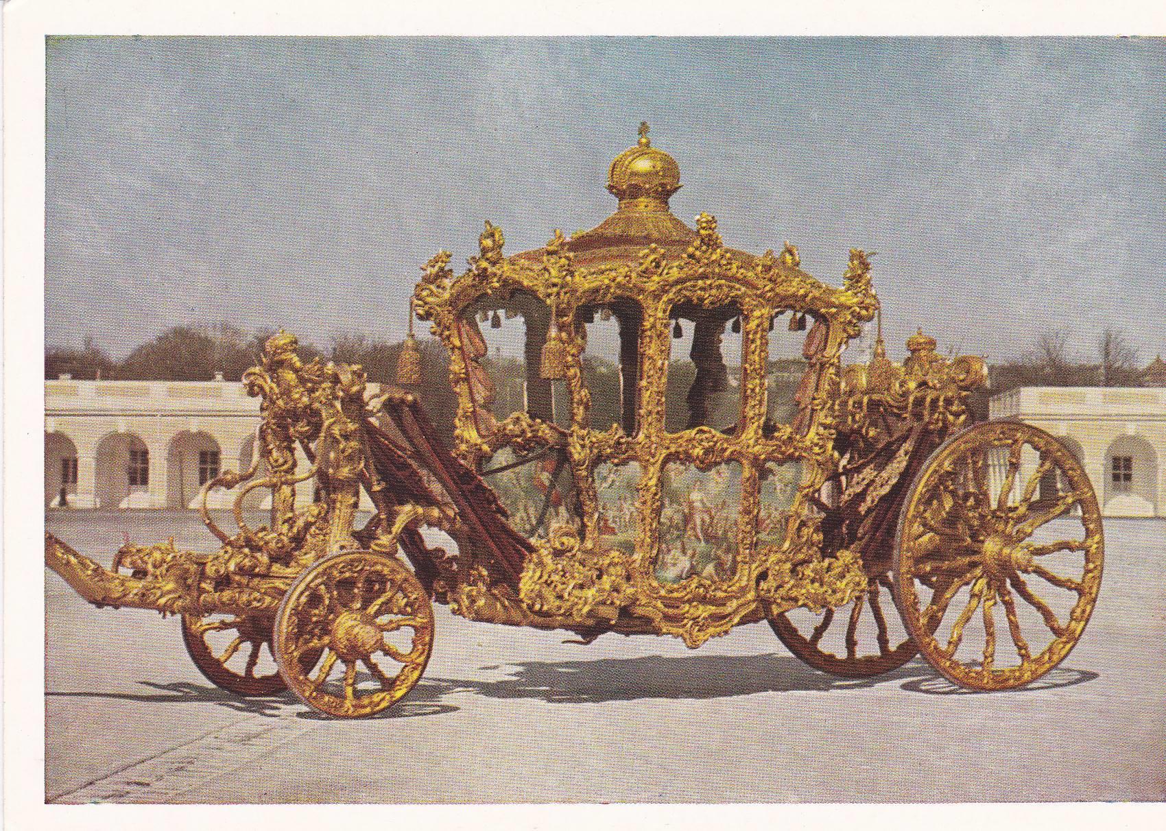 POSTAL 18858: VIENA: MUSEO HISTORIA. CARRUAJE IMPERIAL