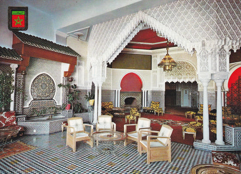 POSTAL 18863: TANGER: SALON ARABE