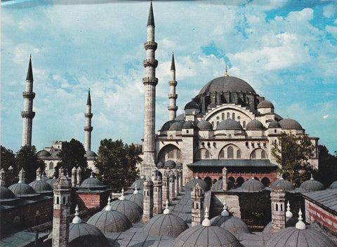 POSTAL 18869: ESTAMBUL: MEZQUITA SOLIMAN EL MAGNIFICO