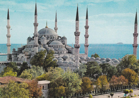 POSTAL 18873: ESTAMBUL: MOSQUE AZUL