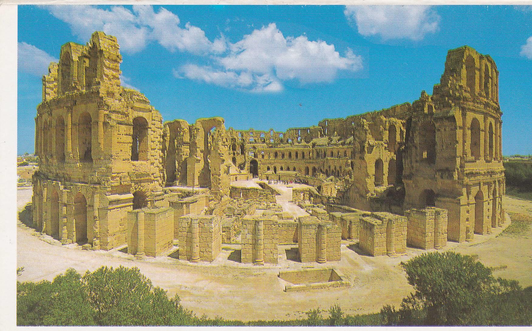 POSTAL 18878: AMFITEATRO DE JEM