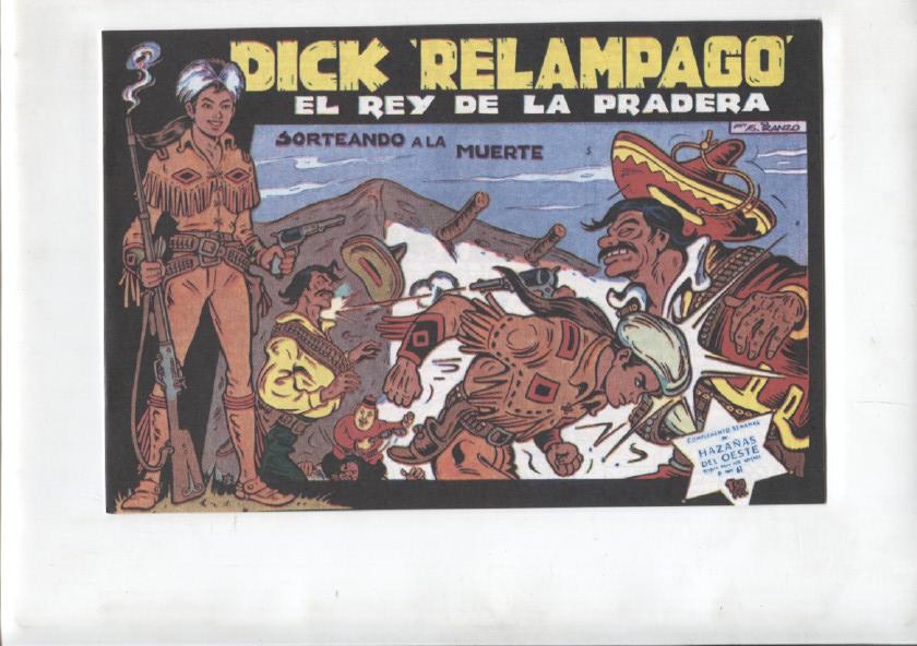 Facsimil: Dick Relampago numero 05: Sorteando a la muerte