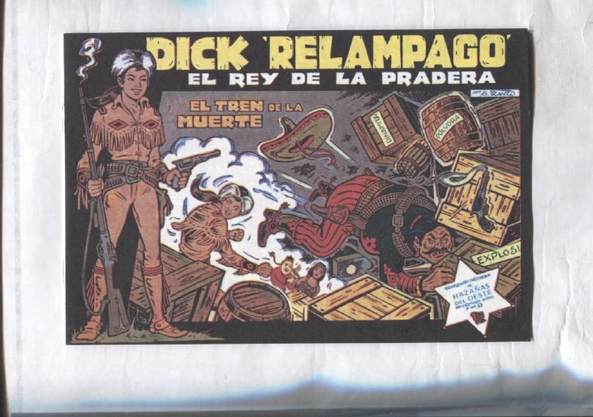 Facsimil: Dick Relampago numero 07: El tren de la muerte