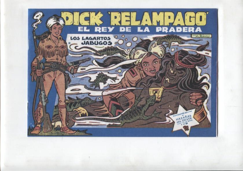 Facsimil: Dick Relampago numero 28: Los lagartos Jabugos