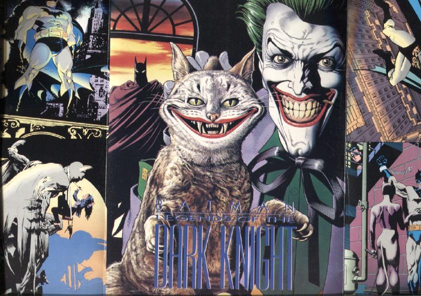 Publicidad DC comic de Batman Legends of the Dark Knight