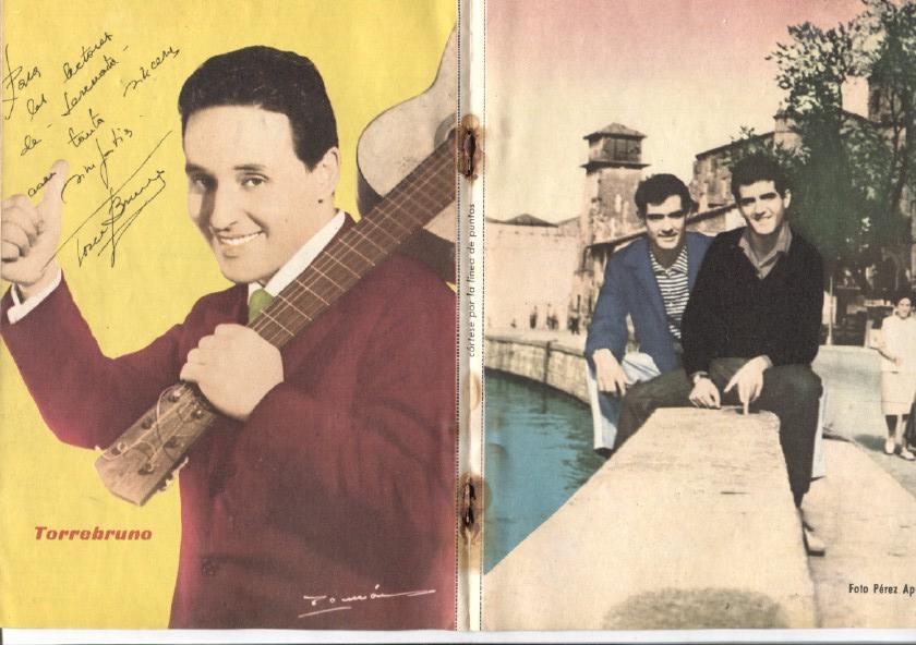 Serenata extra: Confidencias del duo dinamico numero 23: poster central Torrebruno y El duo dinamico