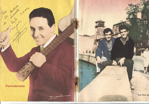 Serenata extra: Confidencias del duo dinamico numero 23: poster central Torrebruno y El duo dinamico