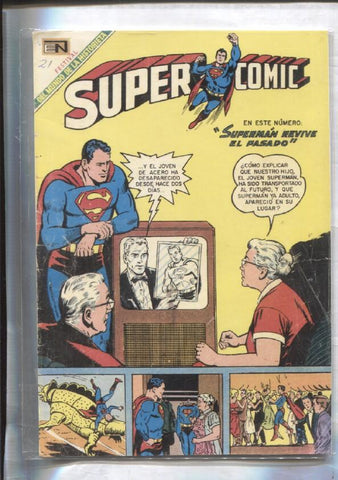 Facsimil: Super Comic numero 21 (solo la cubierta)