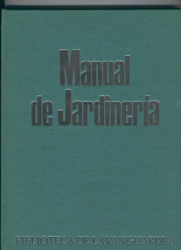 La Vanguardia: Biblioteca de la Vanguardia: Manual de Jardineria