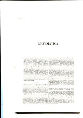 Espasa Calpe: Matematica (67 paginas)