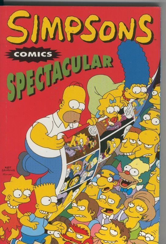 Simpsons comics spectacular retapado numeros 6 al 9