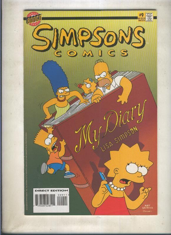 Simpsons comics numero 09
