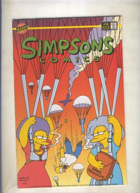 Simpsons comics numero 16