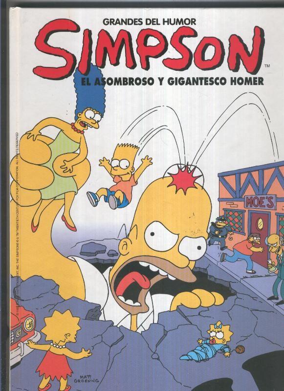 Grandes del humor numero 11: Simpson: el asombroso y gigantesco Homer