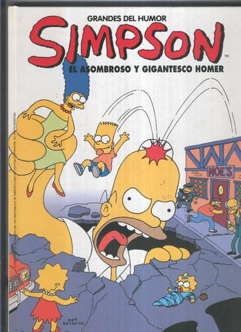 Grandes del humor numero 11: Simpson: el asombroso y gigantesco Homer