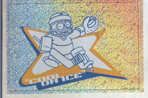 Cromo numero 018 de The Simpsons la coleccion de cromos de Springfield