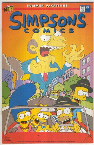 SIMPSONS COMICS, Vol.1 No.10: Fan-Tasty Island
