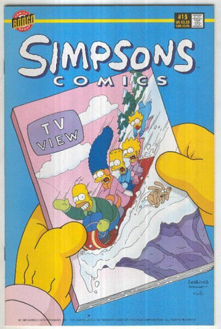 SIMPSONS COMICS, Vol.1 No.15: A Trip to Simpson Mountain