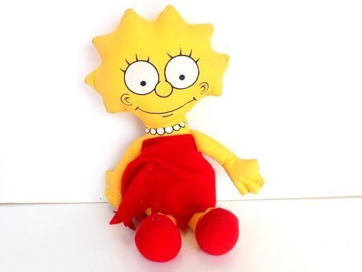 Muñeco PELUCHE: LISA SIMPSON / Los Simpsons (1990)