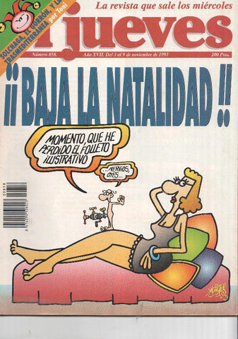 EL JUEVES numero 0858 - POSTER CENTRAL DE LOS SIMPSON