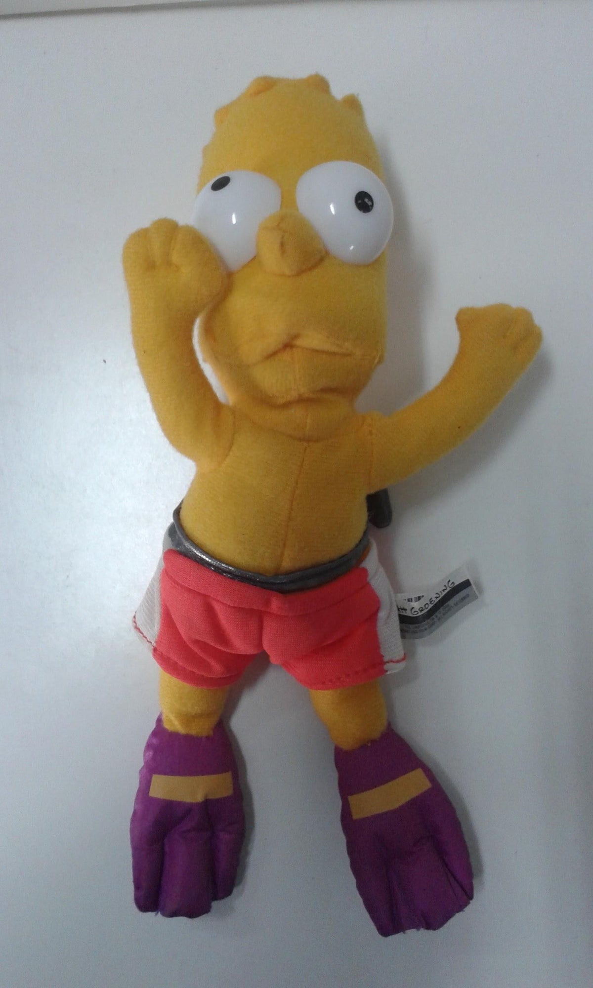 Figura de goma espuma de Bart Simpson