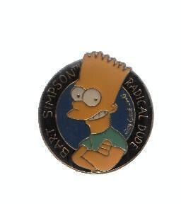 PINS: LOS SIMPSON - The Simpson : Bart Simpson Radical Dude