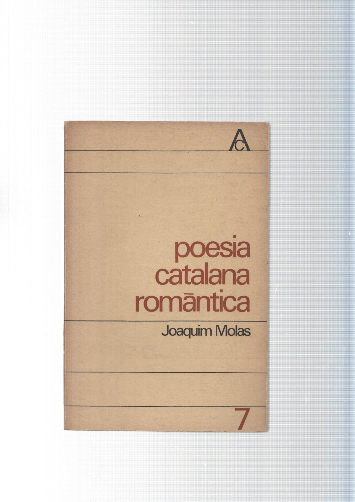 Poesia Catalana Romantica num. 07: La Patria