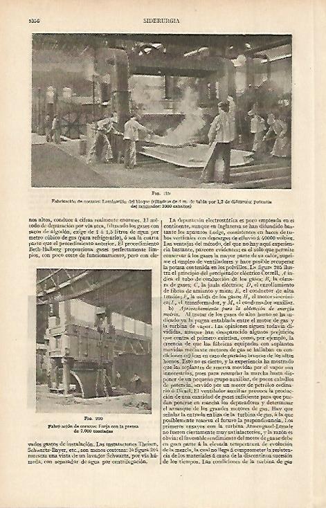 LAMINA ESPASA 725: Fabricacion de corazas