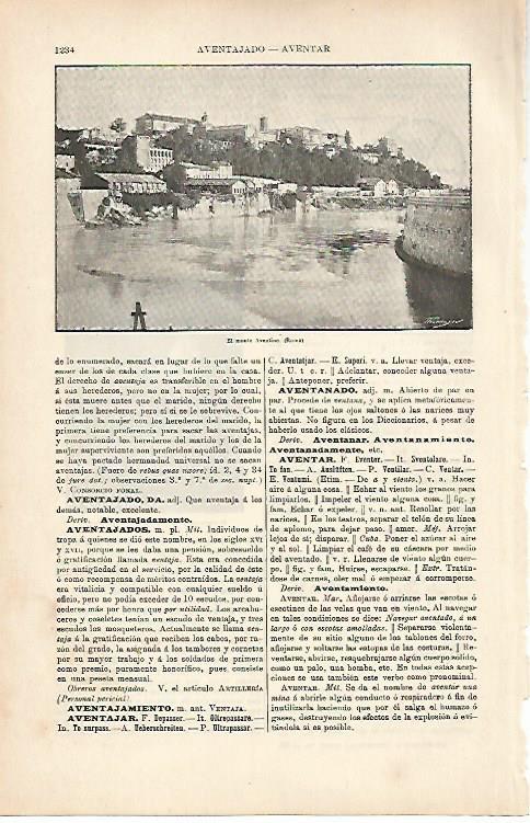 LAMINA ESPASA 7163: Monte Aventino de Roma