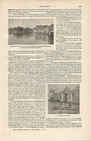 LAMINA ESPASA 7205: Inundacion en Alcira y en Tientsin