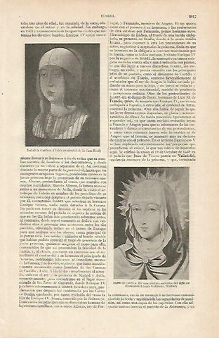 LAMINA ESPASA 7236: Isabel la Catolica