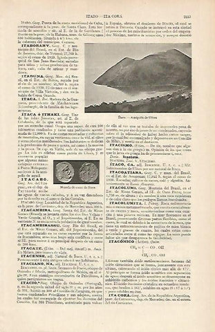 LAMINA ESPASA 7269: Acropolis de Ulises en Itaca Grecia