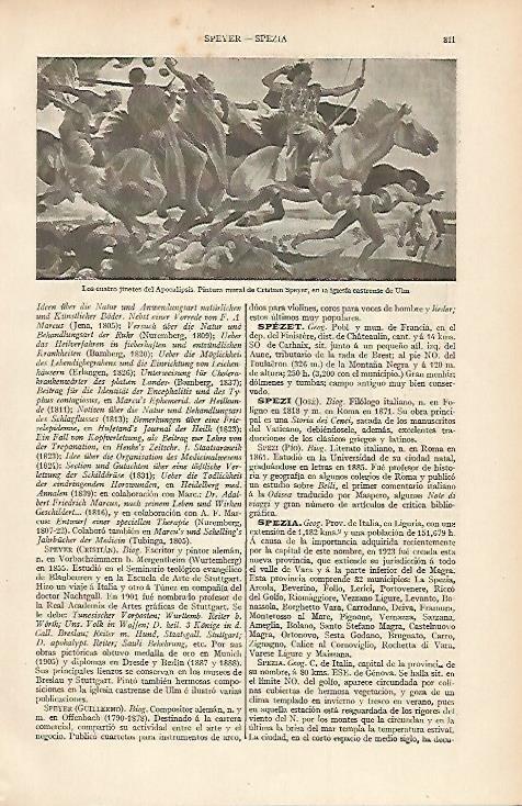 LAMINA ESPASA 7434: Los cuatro jinetes del Apocalipsis por Speyer
