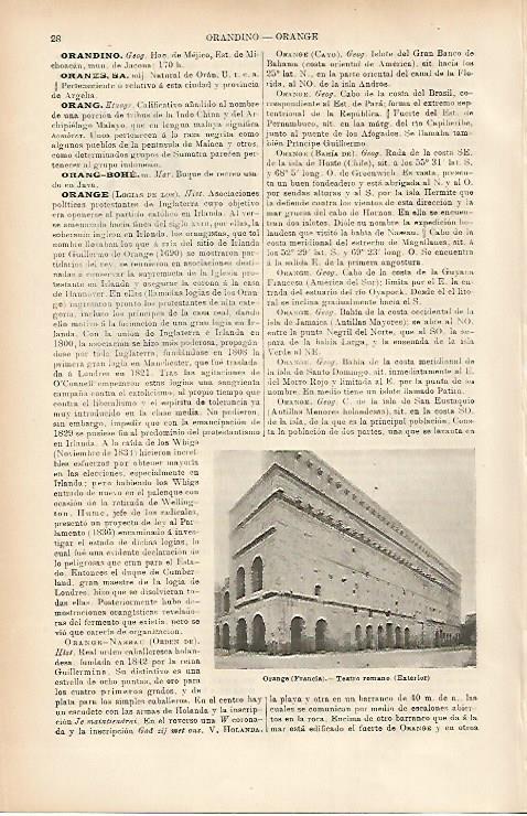 LAMINA ESPASA 7566: Teatro romano de Orange Francia