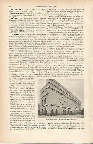 LAMINA ESPASA 7566: Teatro romano de Orange Francia