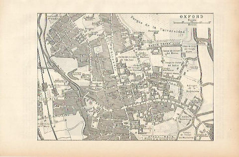 LAMINA ESPASA 7665: Plano de Oxford