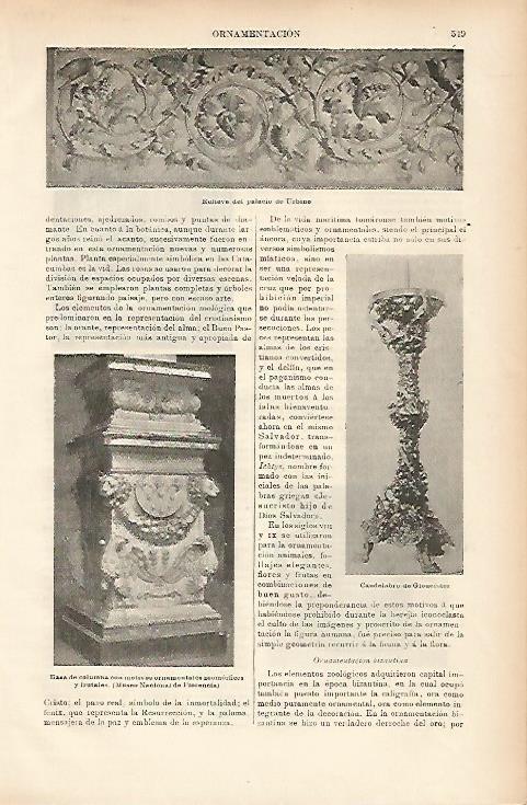 LAMINA ESPASA 7712: Candelabro de Gloucester