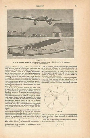 LAMINA ESPASA 7808: Trimotor Arc-en-Ciel