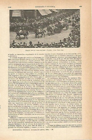 LAMINA ESPASA 7813: El rey Faisal de Irak en Londres