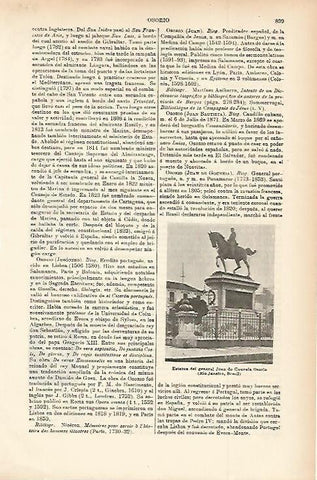 LAMINA ESPASA 7795: Estatua del General Gouveia Osorio en Rio de Janeiro