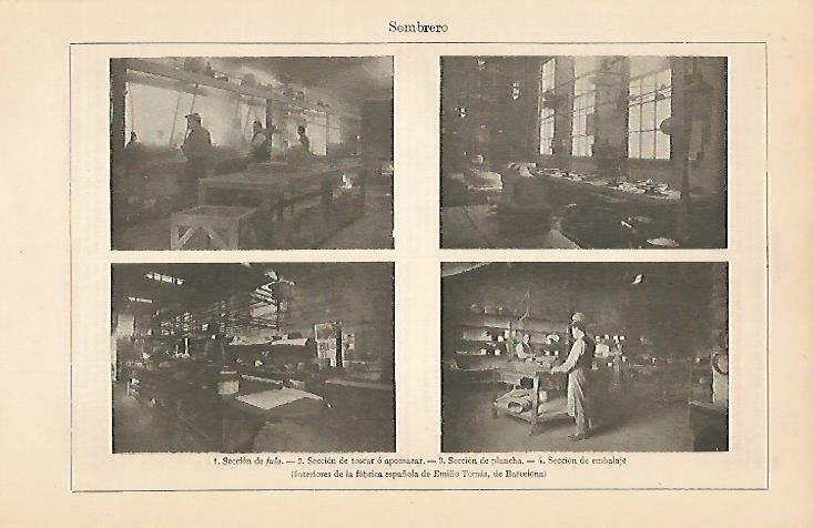 LAMINA ESPASA 7318: Fabrica de Emilio Tomas de Barcelona