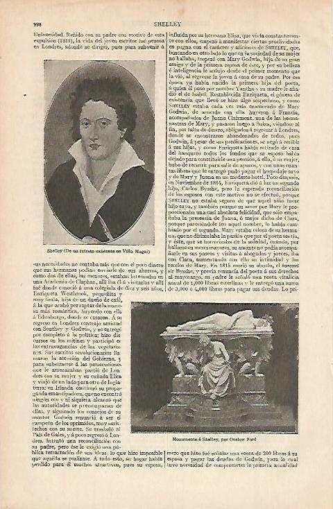 LAMINA ESPASA 771: Retrato de Shelley