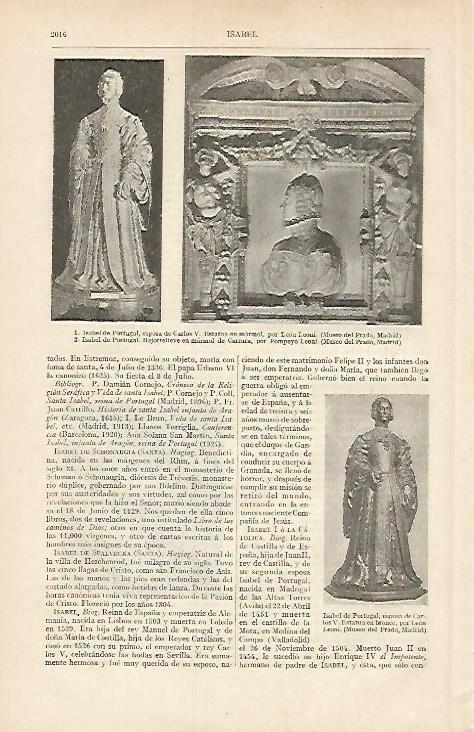 LAMINA ESPASA 7235: Isabel de Portugal