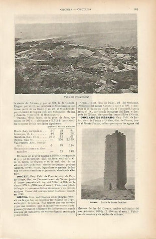 LAMINA ESPASA 7573: Valle del Orcia Italia