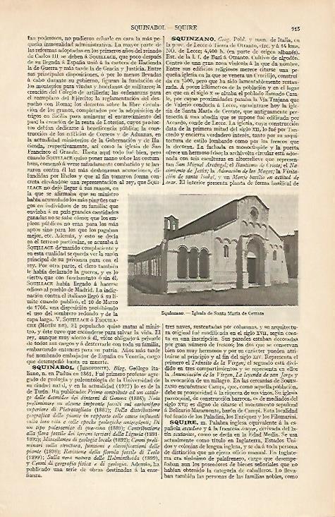 LAMINA ESPASA 7424: Iglesia de Santa Maria de Cerrate en Squinzano Italia