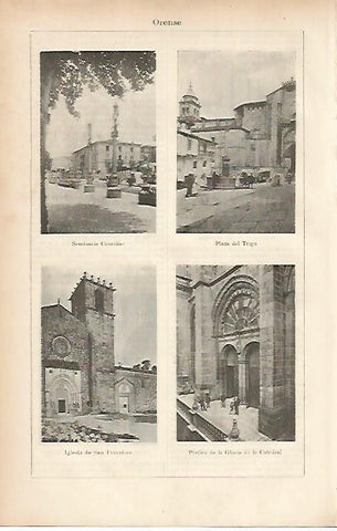 LAMINA ESPASA 7554: Panoramicas de Orense