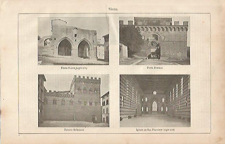 LAMINA ESPASA 704: Siena Italia